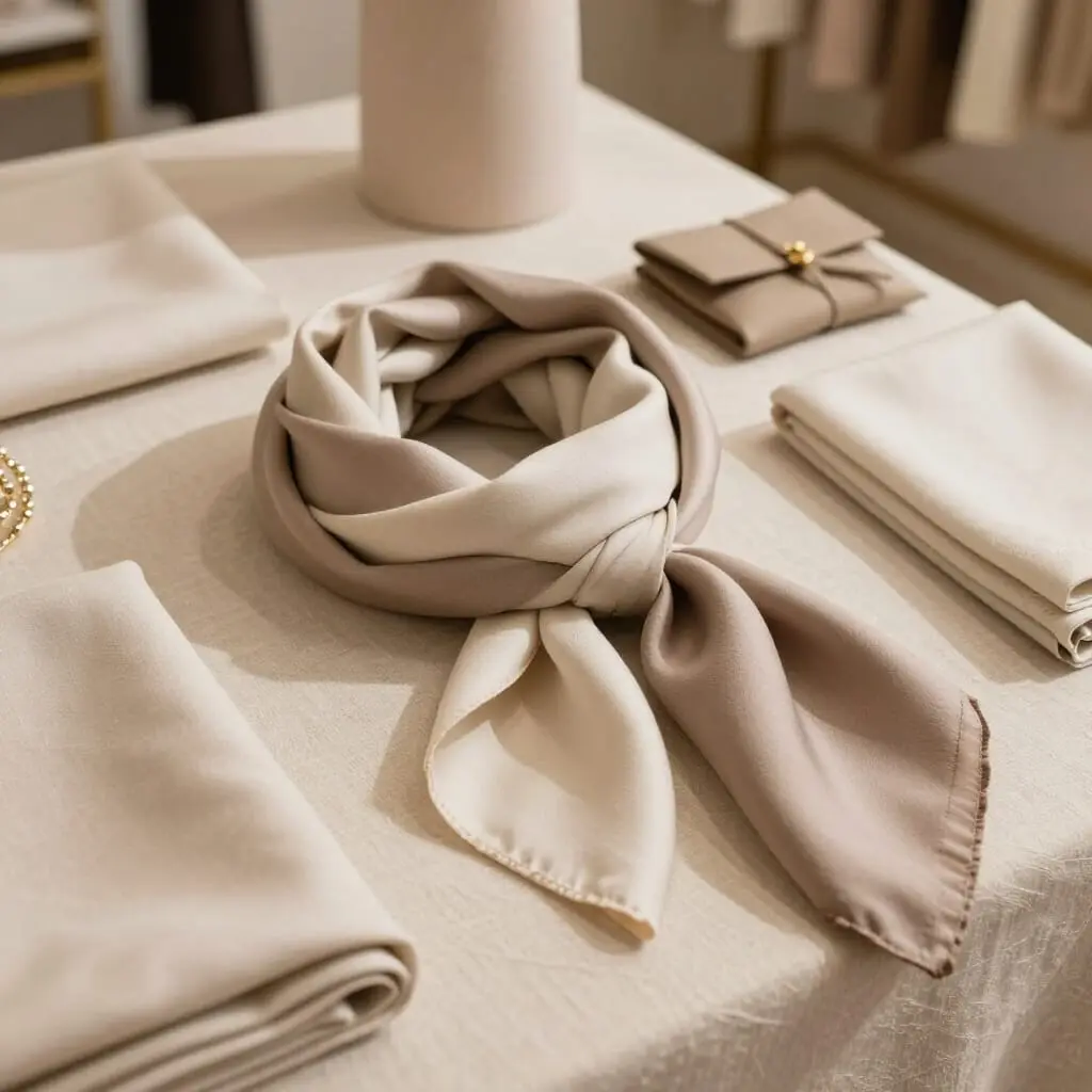 Accessoires faits main Accessoires faits main élégants dans un style couture artisanal