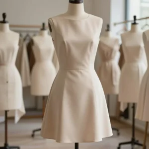 Robe courte chic atelier