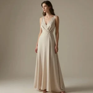Robe longue minimaliste
