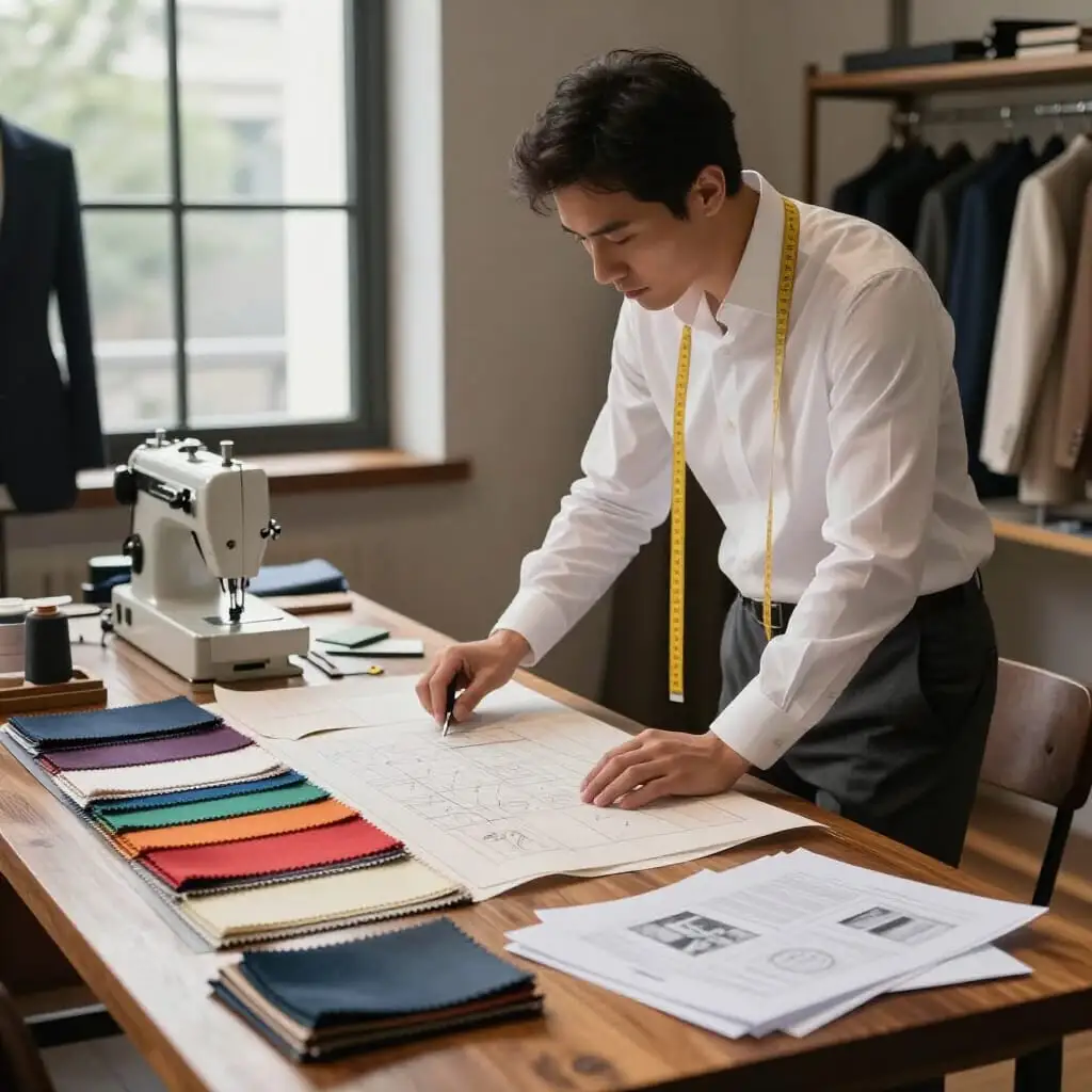 Prix vêtement sur mesure : tarifs robe, costume, chemise