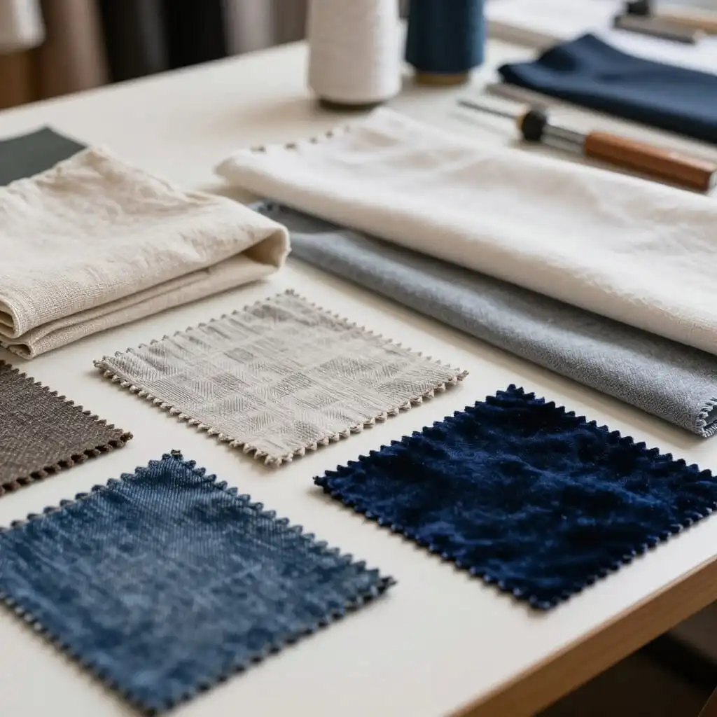 Types de tissus et caractéristiques : fibres naturelles et synthétique